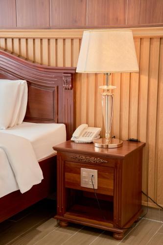 Cama o camas de una habitación en Khách Sạn Rex An Nhơn