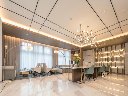 Posezení v ubytování Orange Hotel Beijing Zhongguancun Software Park