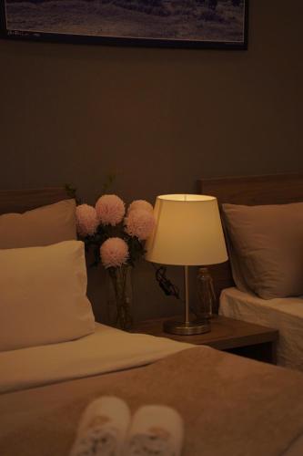 Χώρος καθιστικού στο Camellia Villa Đà Lạt
