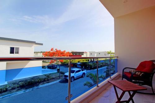 Μπαλκόνι ή βεράντα στο Private Villa in Gated Community near Playa Dorada