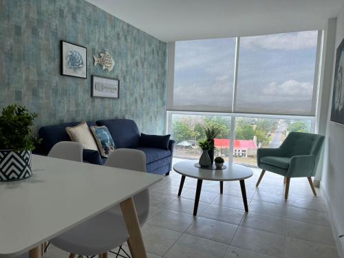 Χώρος καθιστικού στο Playa Coronado Tu Escapada Perfecta - Netflix - Pet Friendly
