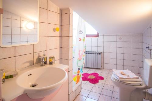 A bathroom at Apartments & Rooms Iva
