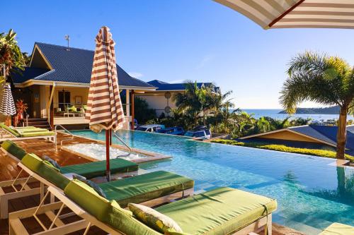 Πισίνα στο ή κοντά στο Affordable Seaview Getaway