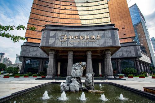 El edificio en el que está el hotel