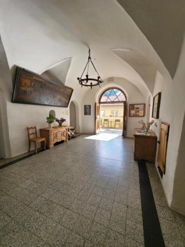 Χώρος καθιστικού στο B&B Zur Post