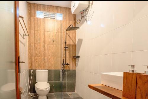 Koupelna v ubytování Mesari Griya Villa
