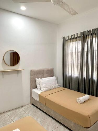 Ένα ή περισσότερα κρεβάτια σε δωμάτιο στο BB Durio Chalet