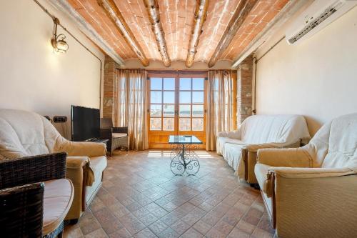 Χώρος καθιστικού στο Apartamento con Encanto C