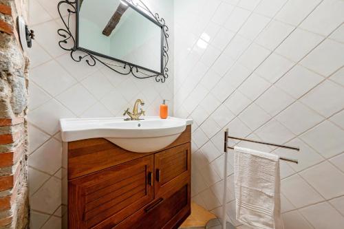 Ένα μπάνιο στο Apartamento con Encanto C