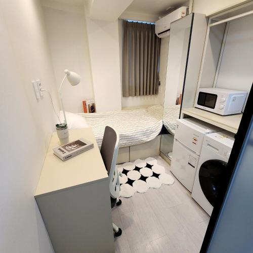 Una cocina o zona de cocina en SNU Stay hostel