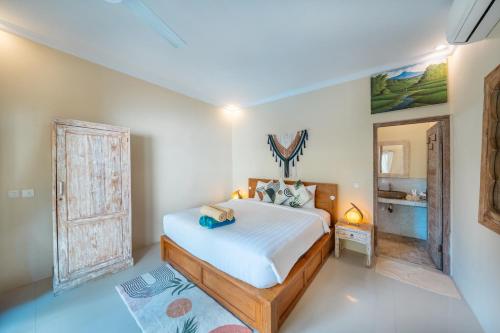Katil atau katil-katil dalam bilik di Kakiang Guesthouse