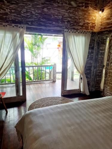 Katil atau katil-katil dalam bilik di Kakiang Guesthouse