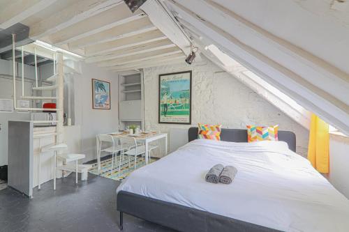 Studio Apartment-4P-City Centre Lescot With Netflix