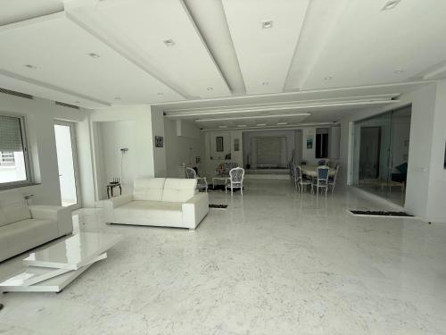 Χώρος καθιστικού στο Villa Hayet de haut standing