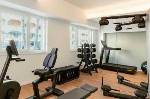 Gimnasio o equipo deportivo en Hotel Delfino Taranto