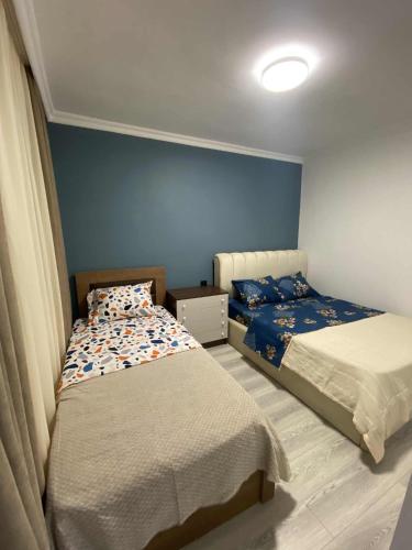 Postel nebo postele na pokoji v ubytování Welcome