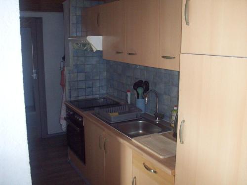 Η κουζίνα ή μικρή κουζίνα στο Ferienhaus Gienau