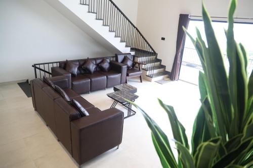 Χώρος καθιστικού στο Villa Fausta IGATPURI