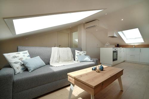 Posezení v ubytování Ático en pleno centro de Portonovo, Sanxenxo