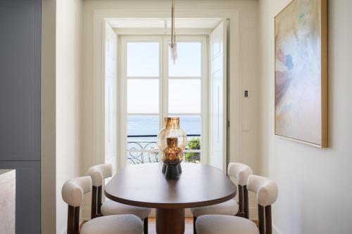 Ruang duduk di Casagrand Luxury Suites Lisboa