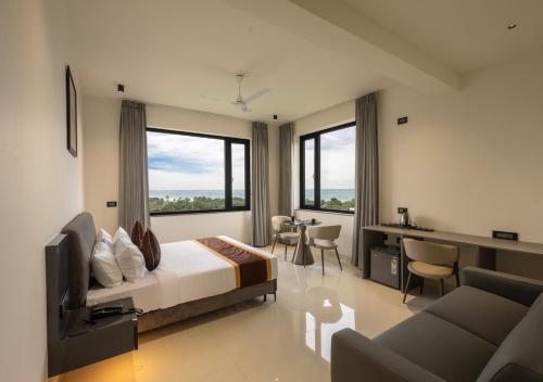 Ruang duduk di The Creek Hotel