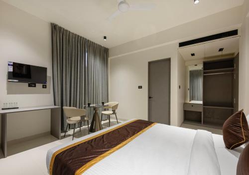 Katil atau katil-katil dalam bilik di The Creek Hotel