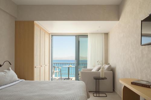 Palazzo Grecoにあるベッド