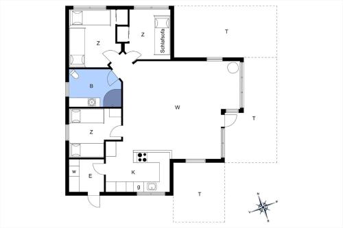 Půdorys ubytování 876-Thisted-Klemsvej-27