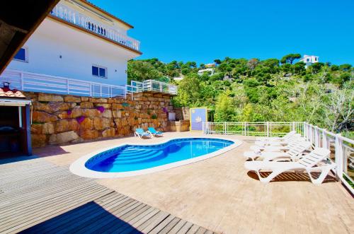V&V LLORET-Villa Sunrise preciosa villa con piscina privada