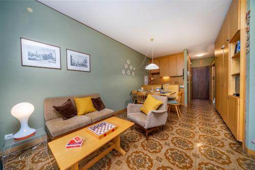 Χώρος καθιστικού στο GuestHost - Sella Nevea Apartment