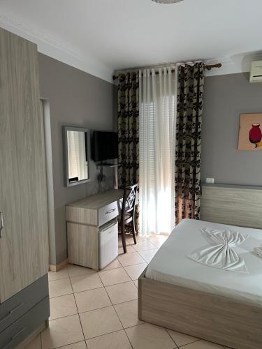 Katil atau katil-katil dalam bilik di Hotel Niagara