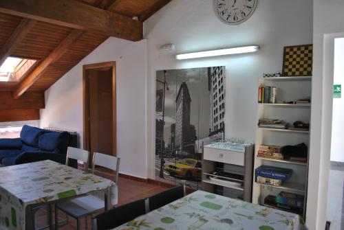 Postel nebo postele na pokoji v ubytování Hostal la Catedral