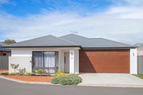 a rendering of a house with a garage at Pearl Mews - Heart of Busselton in Busselton