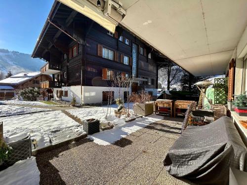 Alpine Chalet Nestled in the Heart of Gstaad