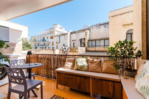 Ein Balkon oder eine Terrasse in der Unterkunft B&B Kalurya - Lecce Selection