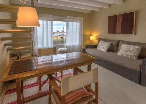 Posezení v ubytování Los Ponchos Hotel