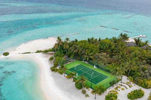 Landskap semula jadi dekat dengan resort