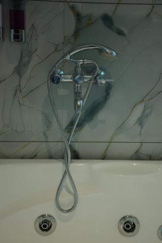 Bilik mandi di Hotel Royal Anandraj