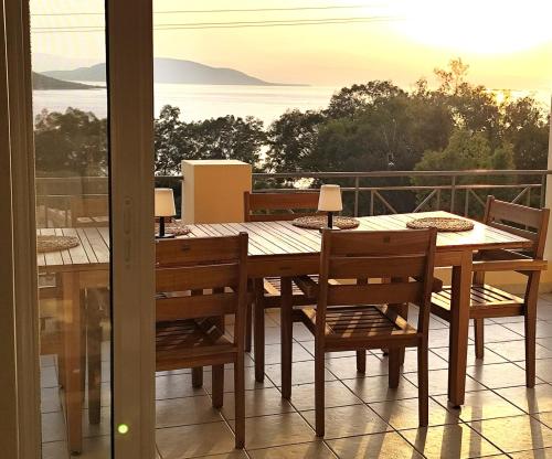 new serenity villa aegina