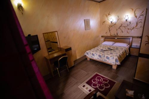 Postel nebo postele na pokoji v ubytování Haghartsin Hotel & Restaurant