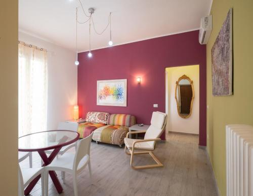 Ruang duduk di Rainbow Residence