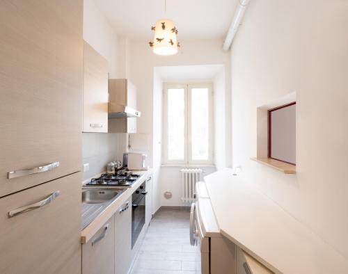 Dapur atau dapur kecil di Rainbow Residence