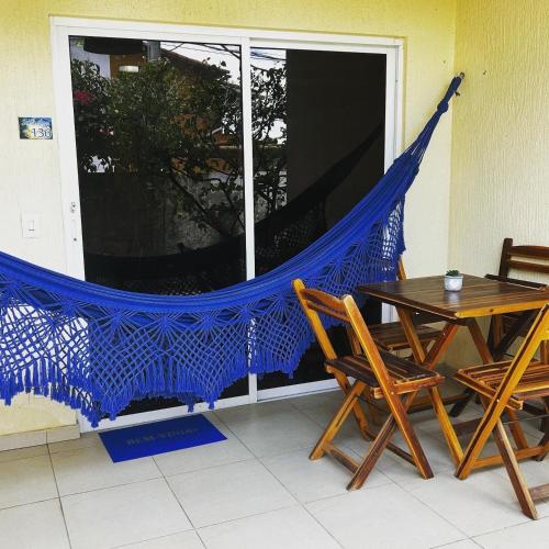 Kawasan patio atau luaran di Solar Água Apartaments