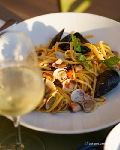 Cibo presso l'aparthotel o nelle vicinanze