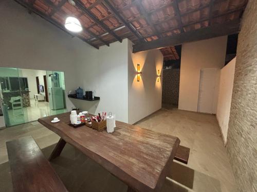 Kuchyň nebo kuchyňský kout v ubytování Casa Litorâneo 6