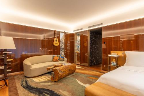 Coin salon dans l'établissement Rosewood São Paulo