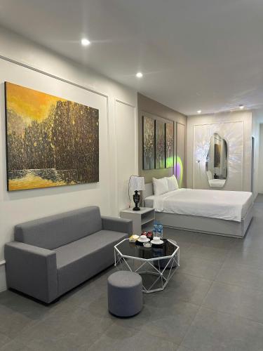 Et opholdsområde på DD hotel