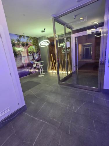Fitness centrum a/nebo fitness zařízení v ubytování Apartahotel Aranda Flex Living