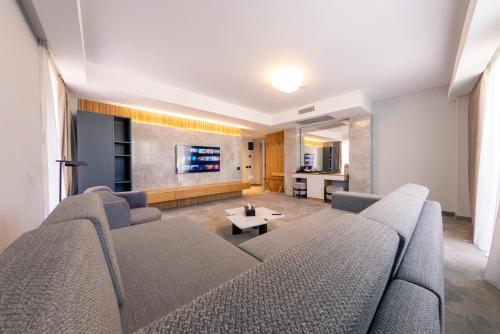 Χώρος καθιστικού στο ONE Hotel