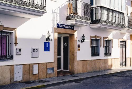 El edificio en el que está el hotel